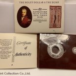 1988 – Holey Dollar & Dump Silver Proof Pair