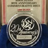 1988 20th Anniversary Of SNA,Silver Medal,UNC