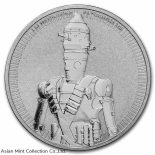 2022 – NIUE 1 OZ $2 STAR WARS – THE MANDALORIAN – IG-11 – SILVER COIN