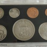1971 – New Zealand 7 coin proof year set 2