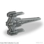 2023 – The Mandalorian’s N-1 StarfighterT 1 oz Silver Shaped Coin