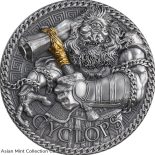 2022 – Cyclops The Great Greek Mythology 1 oz Antique finish Silver Coin Cameroon