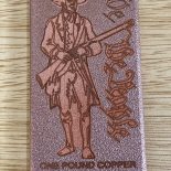 2022 – 1 Pound lb (16 oz) 2nd Second Amendment Copper Bullion Bar .999 Fine Patriotic