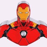 2023 – 1 oz Silver Niue Proof Shape – IRON MAN – Tony Stark – Avengers