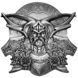 2022 Ghana Norse Gods Thor Ultra High Relief Silver Plated Antiqued GH¢2 Coin