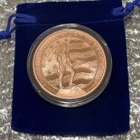 2022 – 2 oz. 2nd Amendment “RIGHT TO BEAR ARMS” Copper Round IN A CAPSULE & GIFT POUCH