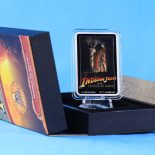 2023 – Indiana Jones ™ Tempel des Todes™ 1 Oz Silber Color Niue 2 $ mit OVP