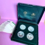 2000 – Sydney olympic $5 coin collection 4 coins set