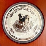 2003 Australia Lunar Goat $30 Silver Kilo Coin