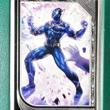 2023 – MARVEL mint Trading Coins BLACK PANTHER NZ Mint ONLY 186/250 Coins Limited Green