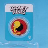 2023 – Silver Coin 1 oz 999 Samoa Looney Tunes™ Tweety Color™ ST/BU