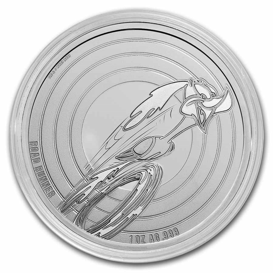 3 2023 - 1 oz Silver 999 Samoa Looney Tunes™ Road Runner™ ST:BU