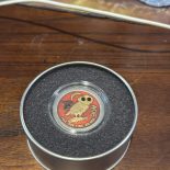 2020 – $2 Athenian Owl – Pallada – 1oz Silver Coin + Swarovski Crystal Niue