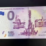 2018 – 0 euro note AUSTRIA – CITY COMMUNITY OF NEINKIRCHEN, NEAJ-1 very rare!