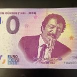 2020 – 0 euro note TURKEY – MUSTLÜM BELSES cereal lüm Baba TAX