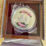 2023 – Lunar Rabbit 5oz 999 Fine Silver Colour Medallion