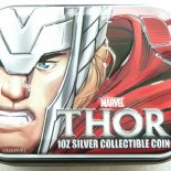 2014 Niue Marvel The Avengers Thor $2 Silver Proof 1oz Coin Box Coa