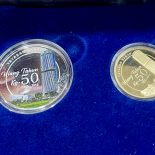 2016 – Malaysia 50th Anniversary of Yayasan Sabah Proof coin Set 2 Silver
