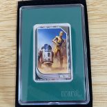 2023 Niue Star Wars Mint Trading Droids! C-3PO & R2D2 1 oz 999 Silver 116/250