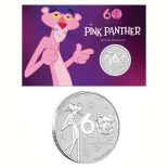2024 – Pink Panther 60 years 1 oz silver BU coin in Limited Edition 1000 In card
