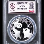 2021 – China 10 Yuan Panda Silver 30 g