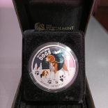 2011 Working Dogs Coin Series – Beagle Detector Dog 1oz Silver Proof Coin