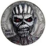 2024 – BOOK OF SOULS Iron Maiden 2 Oz Silver Coin 10$ Cook Islands